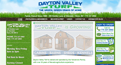 Desktop Screenshot of daytonvalleyturf.com