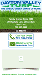 Mobile Screenshot of daytonvalleyturf.com